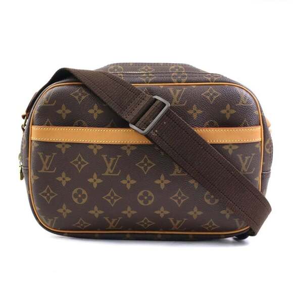 Louis Vuitton Handbags - LOUIS VUITTON Brown Monogram Canvas Shoulder Bag